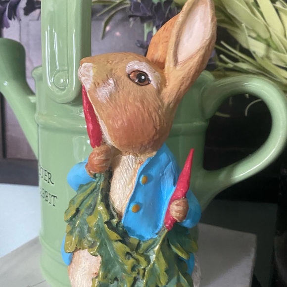 Just in time for Easter! Vintage2007 Beatrix Potter Telafloral vase 16Years Old! - Picture 5 of 6
